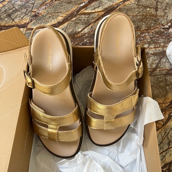 VIONIC Solana Platform Sandals size 9 - Picture 2 of 7
